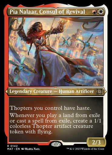 Pia Nalaar, Consul of Revival (Foil Etched) [March of the Machine: The Aftermath] 