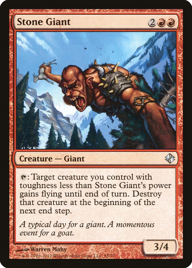 Stone Giant [Duel Decks: Venser vs. Koth] 