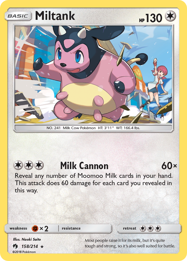 Miltank (158/214) [Sun & Moon: Lost Thunder] 