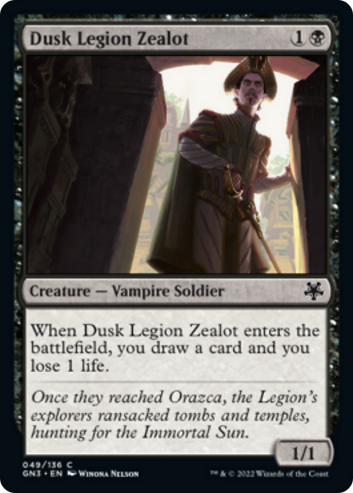 Dusk Legion Zealot [Game Night: Free-for-All] 