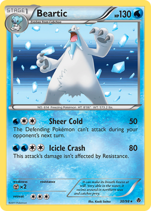 Beartic (30/98) [Black &amp; White: Emerging Powers] 