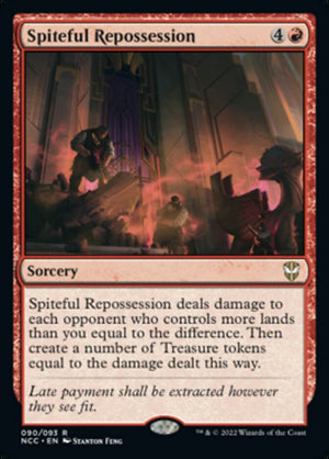 Spiteful Repossession [Streets of New Capenna Commander] 