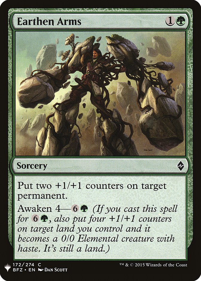 Earthen Arms [Mystery Booster] 