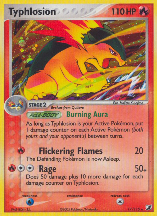 Typhlosion (17/115) [EX: Unseen Forces] 