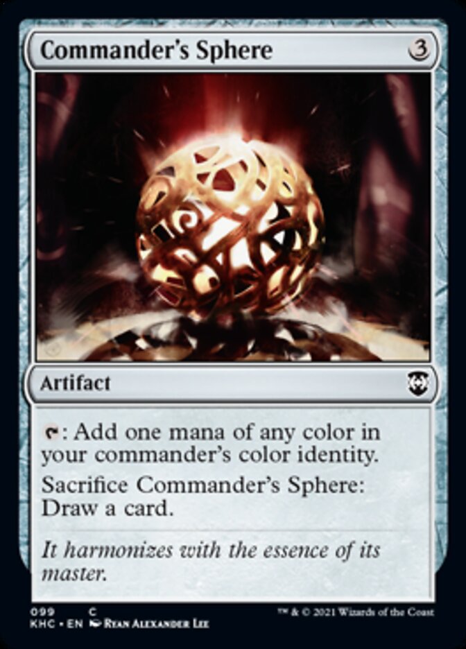 Commander's Sphere [Kaldheim Commander] 