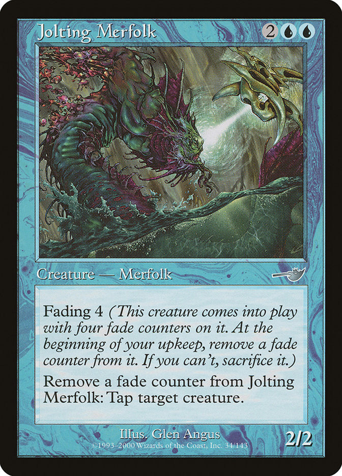 Jolting Merfolk [Nemesis] 