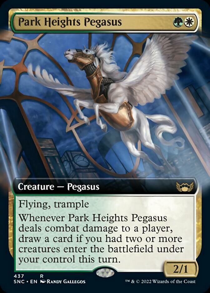 Park Heights Pegasus (Extended Art) [Streets of New Capenna] 