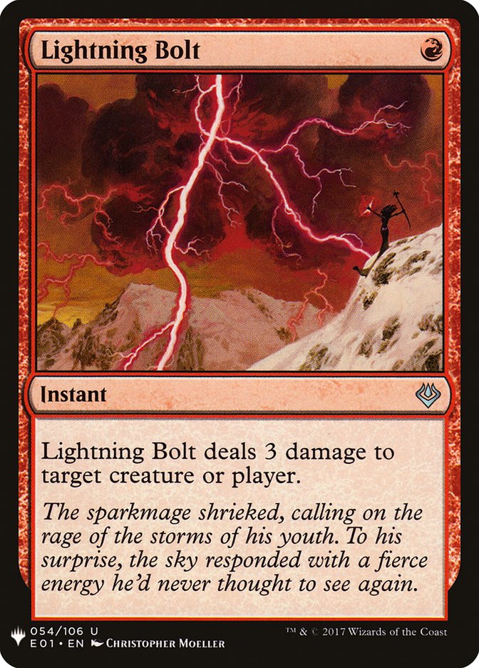 Lightning Bolt [Mystery Booster] 