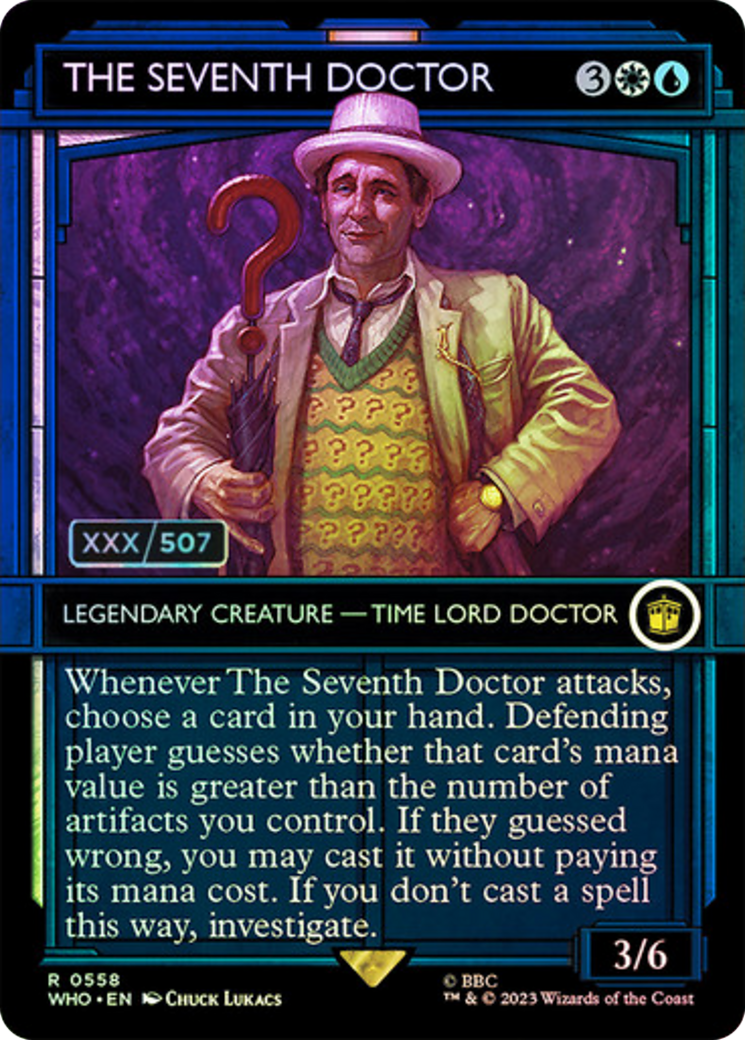 The Seventh Doctor (Serial Numbered) [Doctor Who] 