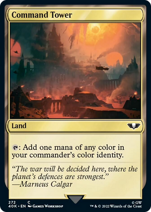 Command Tower (272) (Surge Foil) [Warhammer 40,000] 