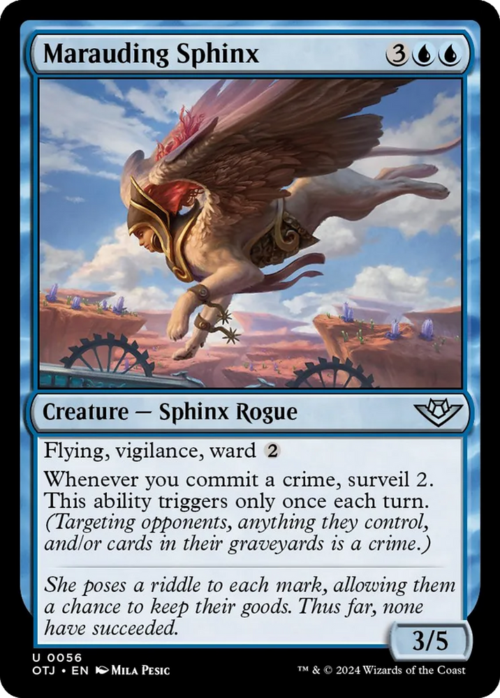 Marauding Sphinx [Outlaws of Thunder Junction] 