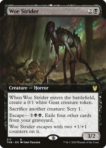 Woe Strider (Extended Art) [Theros Beyond Death] 