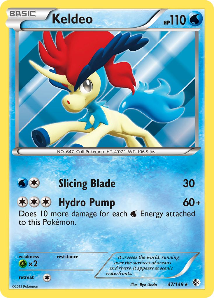 Keldeo (47/149) [Black & White: Boundaries Crossed]