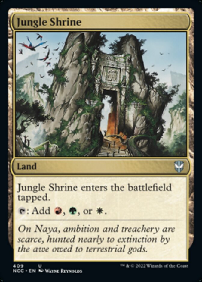 Jungle Shrine [Streets of New Capenna Commander] 