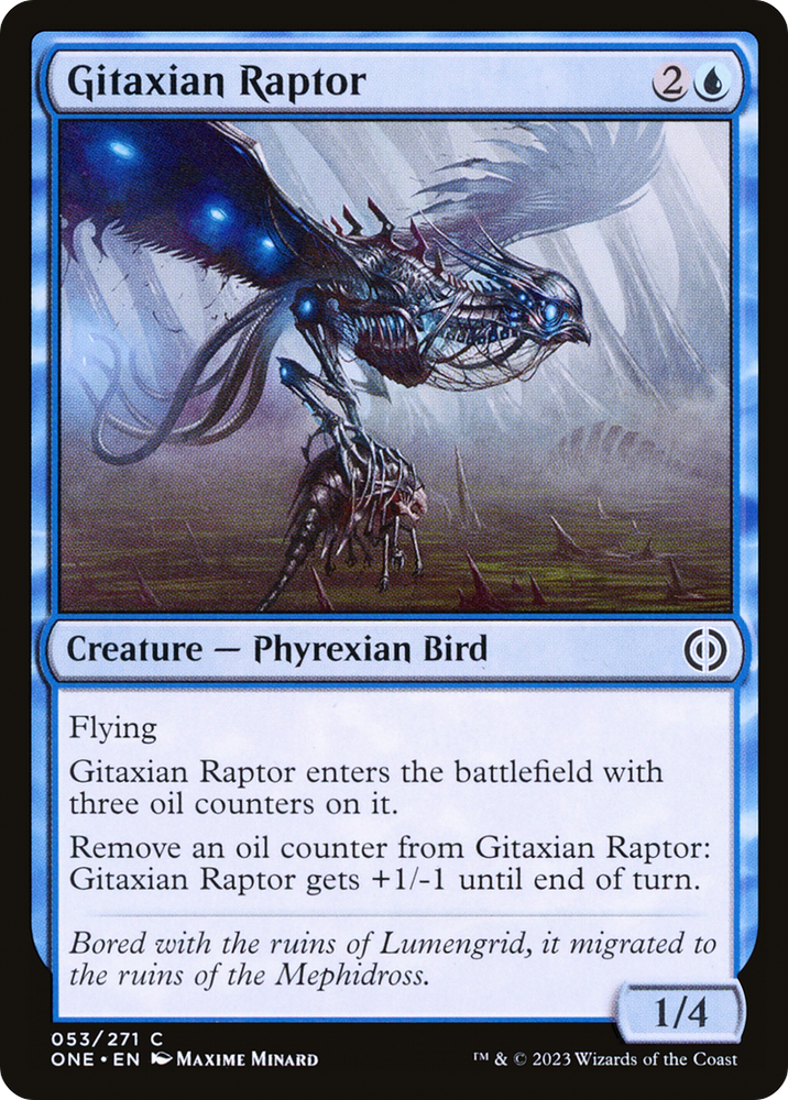 Gitaxian Raptor [Phyrexia: All Will Be One] 