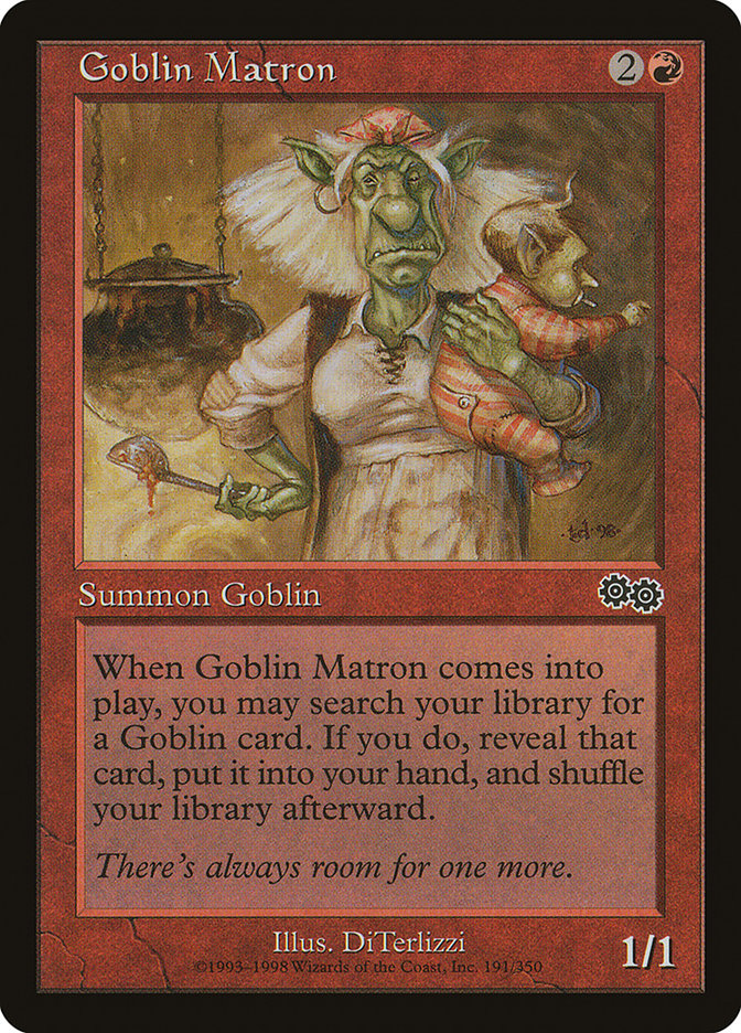 Goblin Matron [Urza's Saga] 