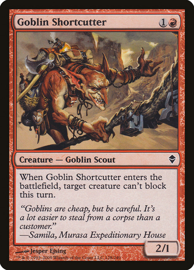 Goblin Shortcutter [Zendikar] 