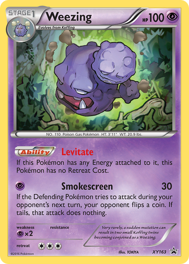 Weezing (XY163) [XY: Black Star Promos] 