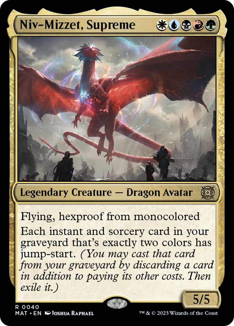 Niv-Mizzet, Supreme [March of the Machine: The Aftermath] 