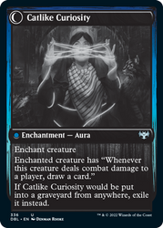 Mischievous Catgeist // Catlike Curiosity [Innistrad: Double Feature] 