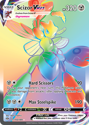 Scizor VMAX (193/189) [Sword &amp; Shield: Darkness Ablaze] 