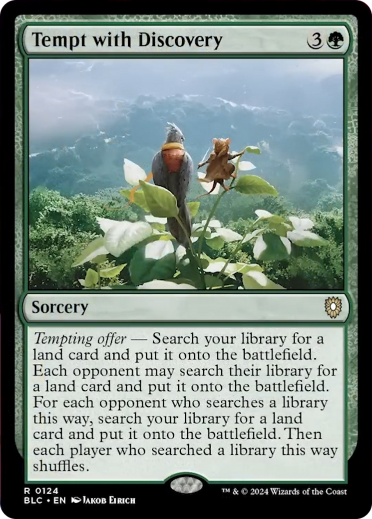 Tempt with Discovery [Bloomburrow Commander] 