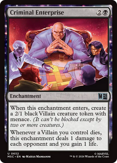 Criminal Enterprise [Marvel Super Heroes Commander]