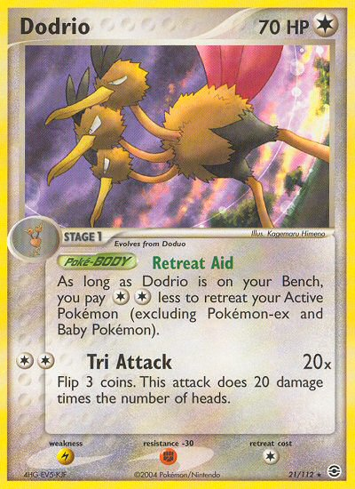 Dodrio (21/112) [EX: FireRed &amp; LeafGreen] 