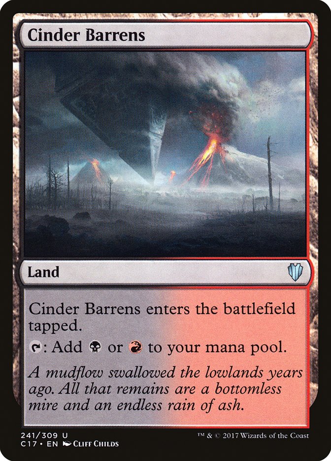 Cinder Barrens [Commander 2017] 