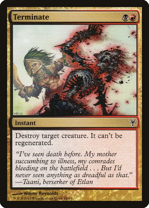 Terminate [Duel Decks: Sorin vs. Tibalt] 