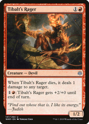 Tibalt's Rager [War of the Spark] 