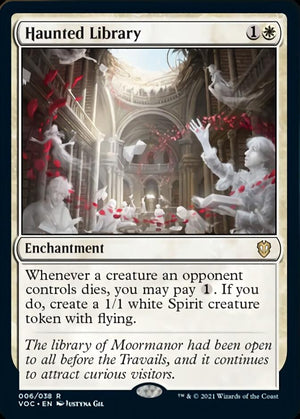 Haunted Library [Innistrad: Crimson Vow Commander] 