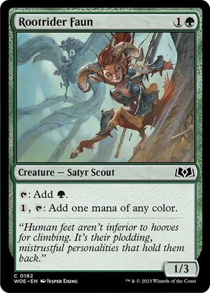 Rootrider Faun [Wilds of Eldraine] 