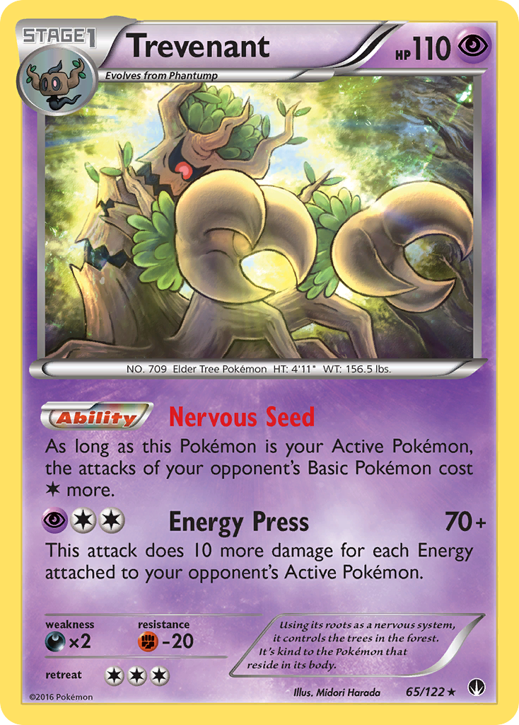 Trevenant (65/122) [XY: BREAKpoint] 