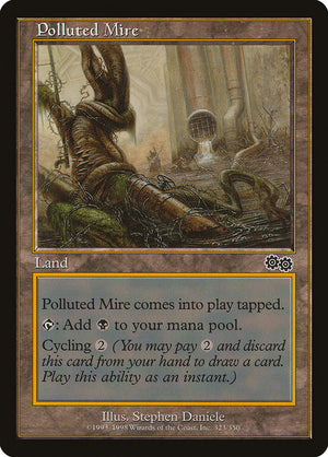 Polluted Mire [Urza's Saga] 