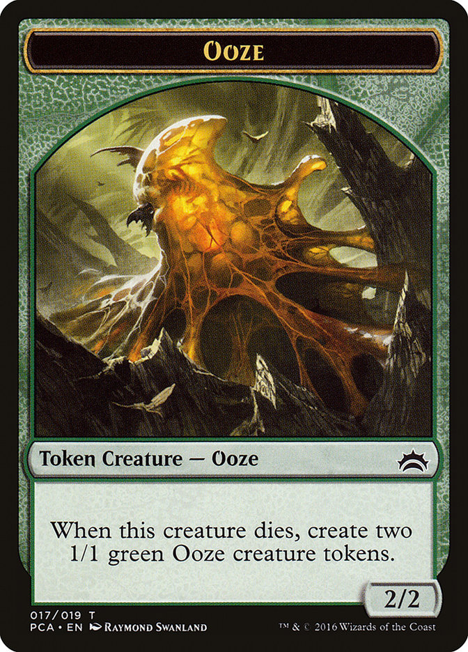 Ooze Token (017/019) [Planechase Anthology Tokens] 