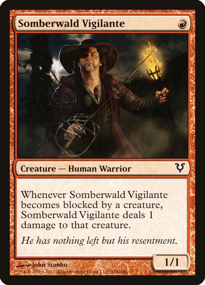 Somberwald Vigilante [Avacyn Restored] 