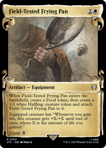 Field-Tested Frying Pan [The Lord of the Rings: Tales of Middle-Earth Commander Showcase Scrolls] 