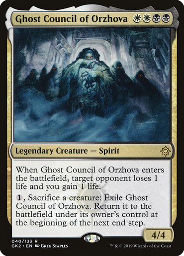 Ghost Council of Orzhova [Ravnica Allegiance Guild Kit] 