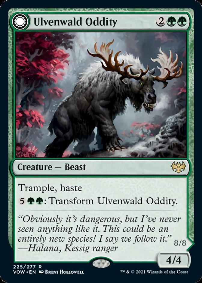 Ulvenwald Oddity // Ulvenwald Behemoth [Innistrad: Crimson Vow] 