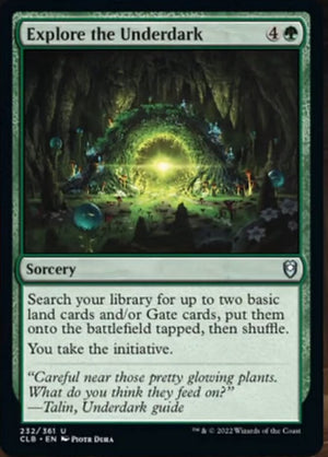 Explore the Underdark [Commander Legends: Battle for Baldur's Gate] 