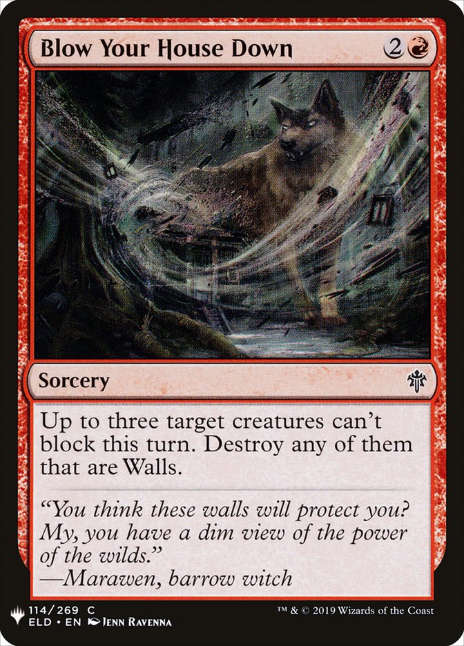Blow Your House Down [Mystery Booster] 