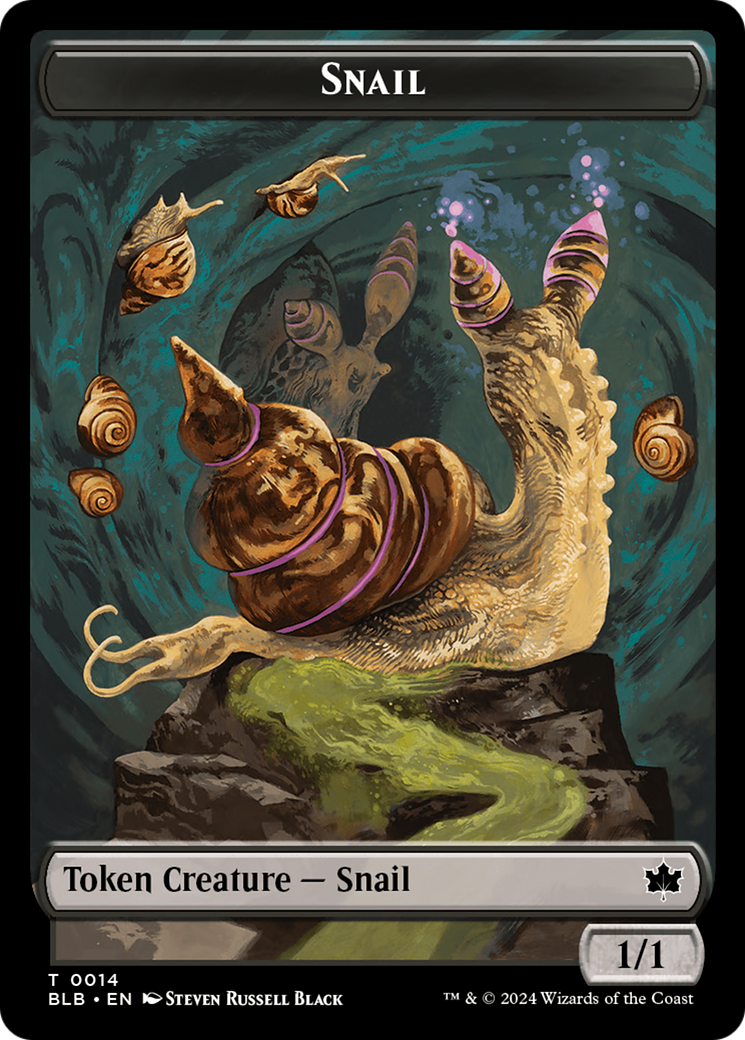 Snail Token [Bloomburrow Tokens] 