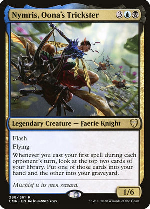 Nymris, Oona's Trickster [Commander Legends] 