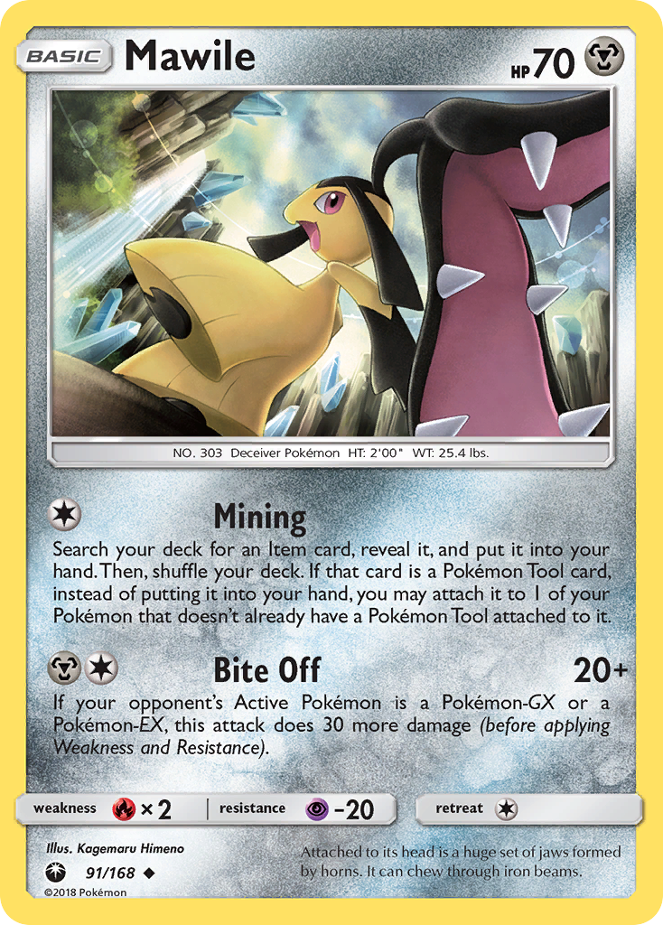 Mawile (91/168) [Sun & Moon: Celestial Storm] 