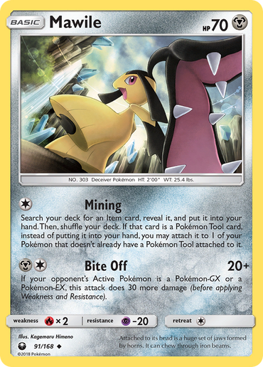 Mawile (91/168) [Sun &amp; Moon: Celestial Storm] 