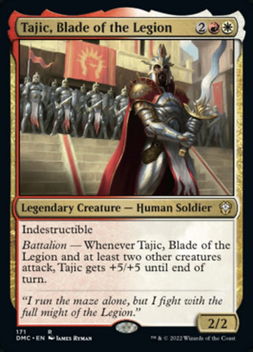 Tajic, Blade of the Legion [Dominaria United Commander] 