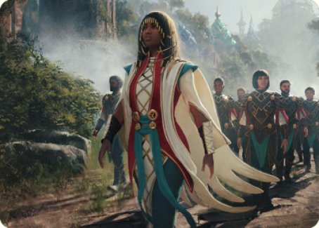 Queen Kayla bin-Kroog Art Card [The Brothers' War Art Series] 