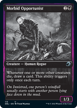 Morbid Opportunist [Innistrad: Double Feature] 