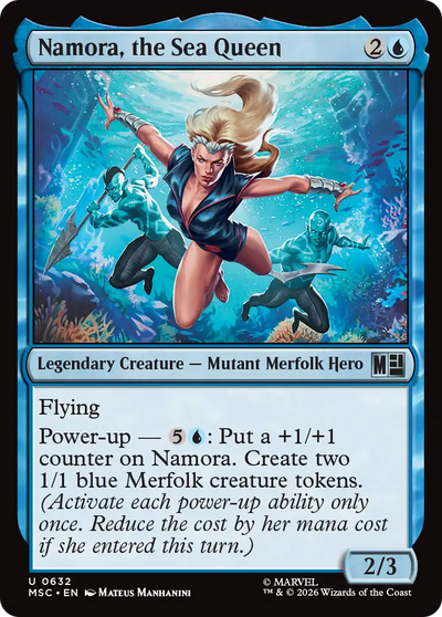 Namora, the Sea Queen [Marvel Super Heroes Commander]